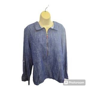 XL Women’s Tommy Hilfiger Chambray Top